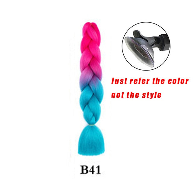 2019 New Motorcycle Helmet Braids Woman Braids Wig For Motorbike Helmets 17 Colors Twist Dual Pigtail Ponytail With Sucker Bow