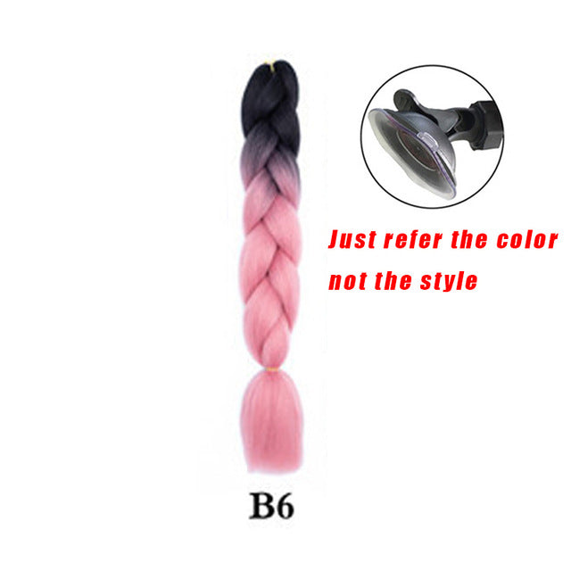 2019 New Motorcycle Helmet Braids Woman Braids Wig For Motorbike Helmets 17 Colors Twist Dual Pigtail Ponytail With Sucker Bow