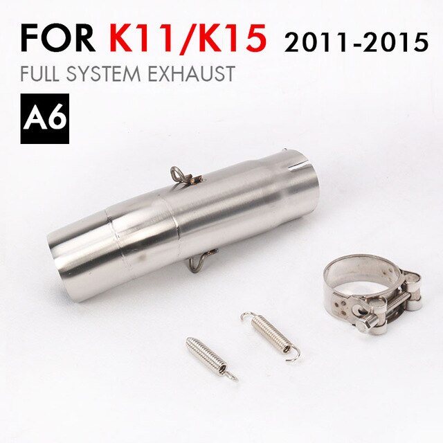 Motorcycle K6 K7 K8 GSXR600 GSXR750 Exhaust Middle Link Pipe Stainless Steel k11 GSXR 1000 Connect Mid Pipe