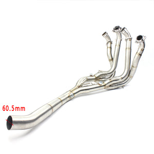 Slip-On S1000RR Motorcycle Full Exhaust muffler System Header Link Middle Pipe Muffler For BMW S1000RR 2010-2017 2018 2019 Year