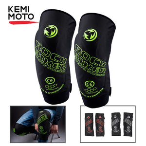 KEMiMOTO Motorcycle Knee Protector Soft Knee Pads Protective Guards Moto Knee Brace Support MTB Ski Protective Gear Black