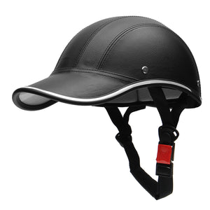 Motorcycle Half Helmet Baseball Cap StyleHalf Face Helmet Electric Bike Scooter Anti-UV Safety Hard Hat