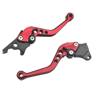 2pcs Alloy Motorcycle Brake Handle CNC Motorcycle Clutch Brake Lever Handle High Quality Fit for Motorbike Modification