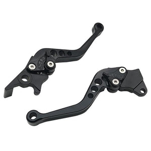 2pcs Alloy Motorcycle Brake Handle CNC Motorcycle Clutch Brake Lever Handle High Quality Fit for Motorbike Modification