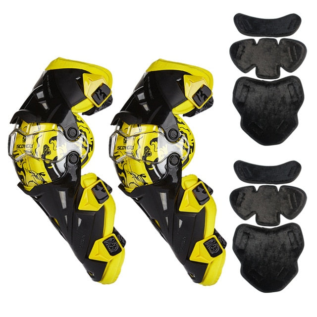 Scoyco Motorcycle Knee Pad Men Protective Gear Knee Gurad Knee Protector Rodiller Equipment Gear Motocross Joelheira Moto #